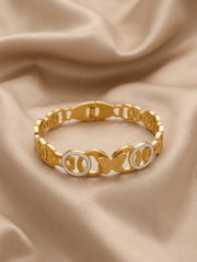 Elegant Butterfly Link Gold Bracelet